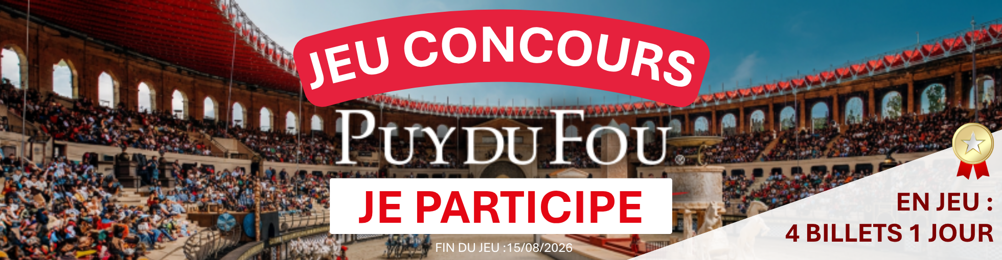 Puy de fou jeu concours